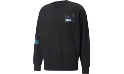 Puma Brand Love Crew Tr Men's Sweatshirt Black 535630 01