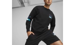 Мужской свитшот Puma Brand Love Crew Tr, чёрный 535630 01