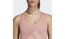 Adidas Ess Lin Lo women's tank top, pink CF8813