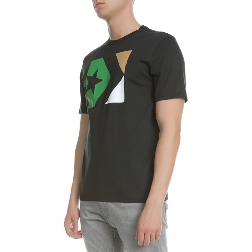 Converse Star Chevron Tri Color Tee Black 10005884 001