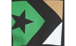 Converse Marškinėliai Star Chevron Tri Color Tee Black 10005884 001