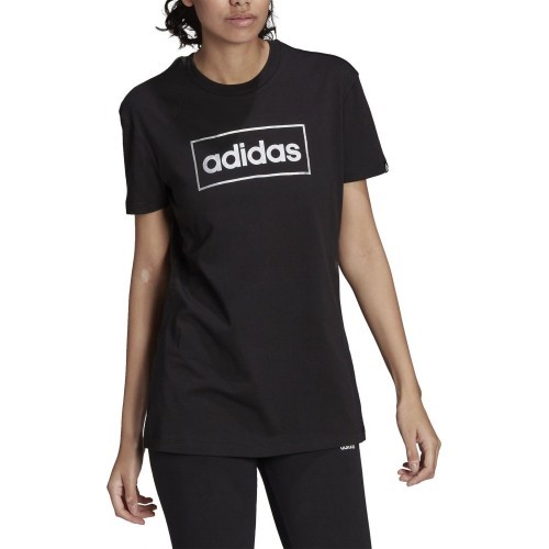 Adidas Palaidinė Moterims W Fl Bx G Tee Black HC2153