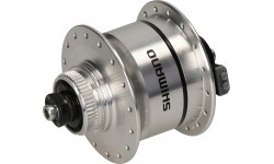 Передняя втулка со встроенной динамо-машиной Shimano DH-3D72, 6В 3Вт, 32H, дисковая CL, эксцентрик