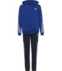 Спортивный костюм для подростков Adidas B Cotton Ts, чёрно-синий HP1437