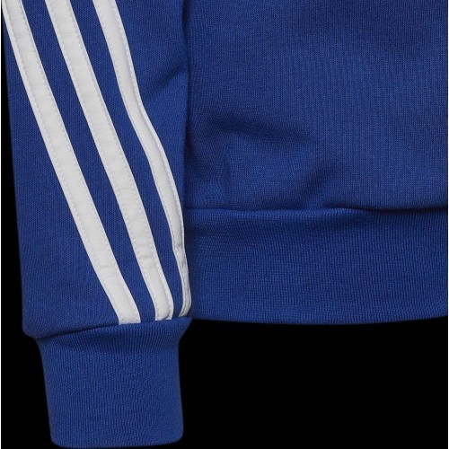 Adidas B Cotton Ts Sports Suit for Teens, Black Blue HP1437