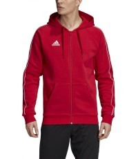 Adidas Džemperis Vyrams Core 18 Fz Hoody Red FT8071