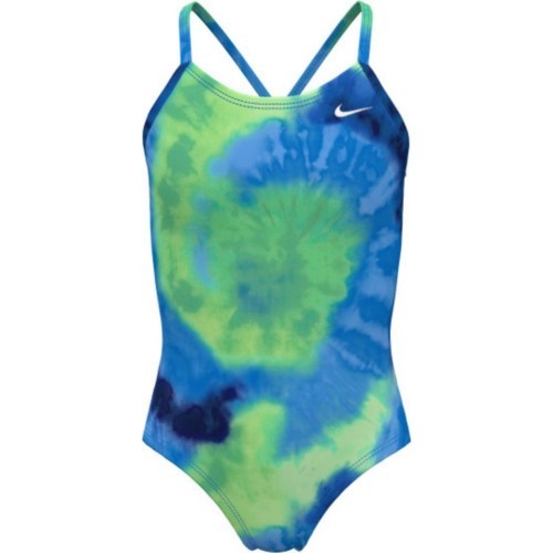 Nike Maudymosi Kostiumėlis Mergaitėms Nk G Tie Dye Crossback Blue Colored NESSE763 338