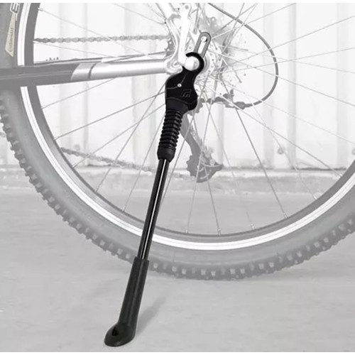 Подножка Hebie AX 618 для велосипедов 26-29" с ободными тормозами V-Brake, без адаптеров дисковых тормозов, алюминиевая (чёрная)