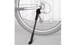 Hebie AX 618 Kickstand for 26-29" V-Brake Bikes, No Disc Brake Adapters, Aluminium (Black)