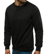 J.Style Men's Fleece Sweatshirt Black 68B2001-3