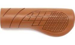 Prophete handlebar grips, 117 mm (brown)