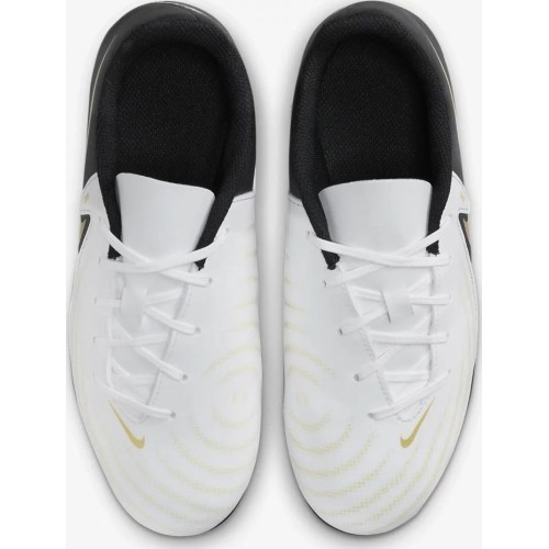 Футбольные бутсы Nike Jr Phantom GX Club FG/MG для подростков White Black FJ2600 100