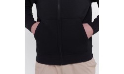 Nike Men's Full Zip Fleece Hoodie Black CW6887 010