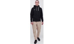 Nike Men's Full Zip Fleece Hoodie Black CW6887 010