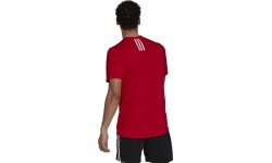 Adidas Marškinėliai Vyrams M 3s Back Tee Red GM4318