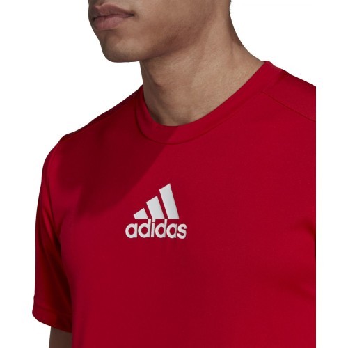 Adidas Marškinėliai Vyrams M 3s Back Tee Red GM4318