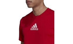 Adidas Marškinėliai Vyrams M 3s Back Tee Red GM4318
