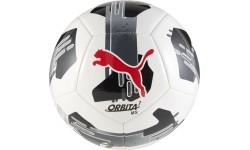 Puma Futbolo Kamuolys Orbita 7Ms White Black 084475 02