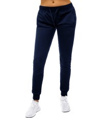 J.Style Women's Fleece Sports Pants Navy 68CK01-66