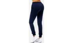 J.Style Women's Fleece Sports Pants Navy 68CK01-66