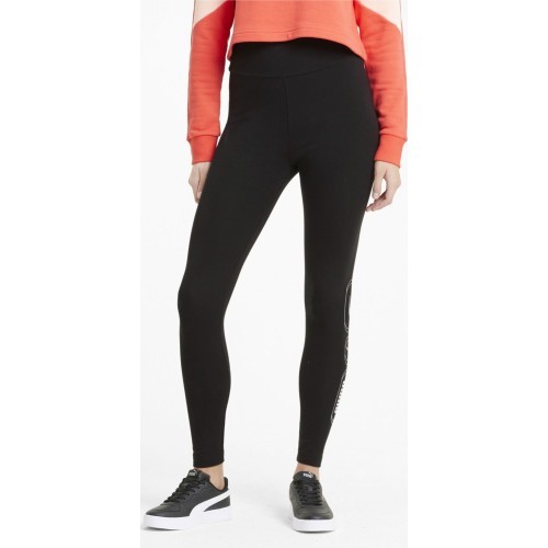 Puma Женские леггинсы Rebel High Waist Black 585836 01