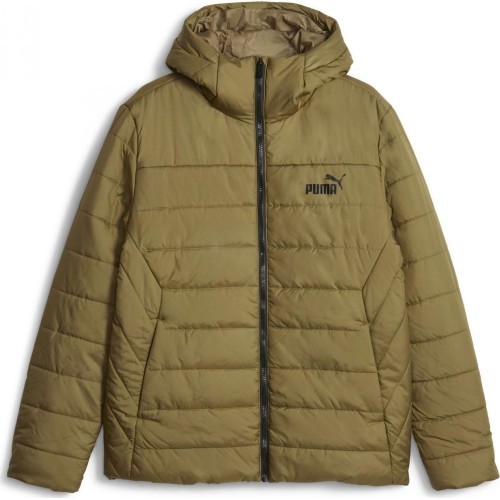 Puma Men's Ess Hooded Padded Jacket Brown 848938 93