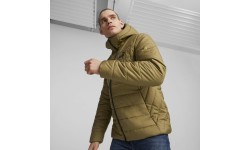 Puma Men's Ess Hooded Padded Jacket Brown 848938 93