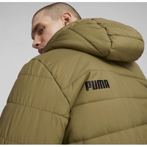 Puma Striukė Vyrams Ess Hooded Padded Jacket Brown 848938 93