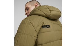 Puma Men's Ess Hooded Padded Jacket Brown 848938 93