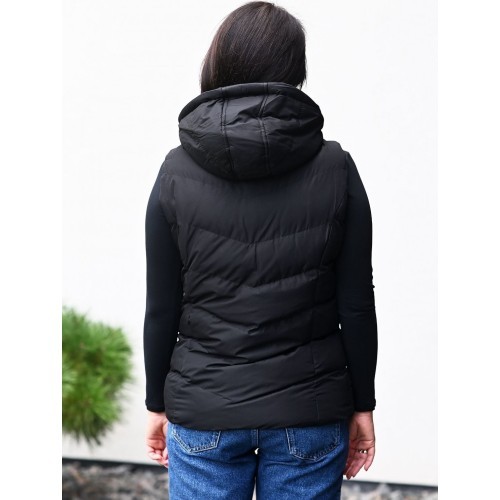 J.Style Women's Vest Black 5M720-392