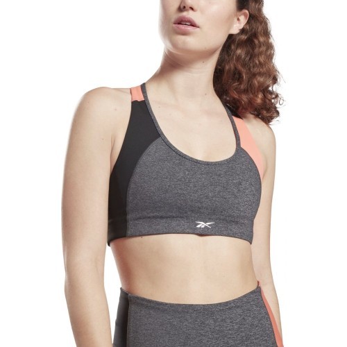 Reebok Women's Sports Bra Ts Lux Racer Bra Pa Grey GP3413