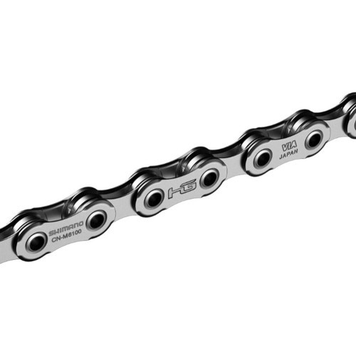 Shimano Deore CN-M6100 HG Chain // 12-speed, 138 links, E-Bike Rated, Quick-Link