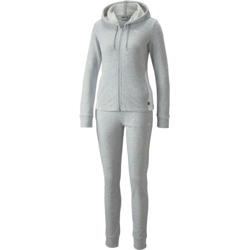 Puma Classic Hooded Women's Tracksuit Grey 847129 04