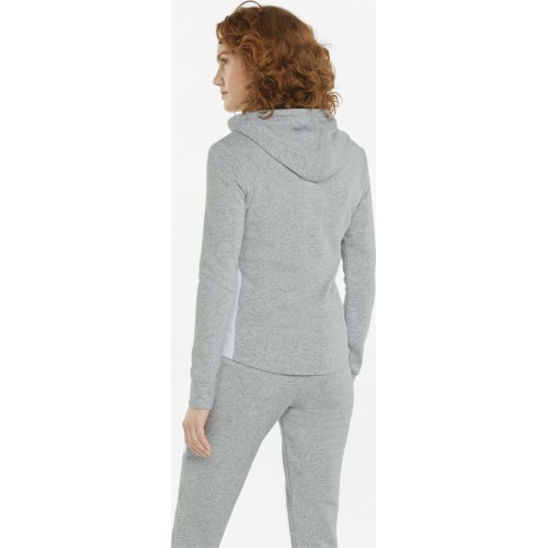 Puma Sportinis Kostiumas Moterims Classic Hooded Grey 847129 04