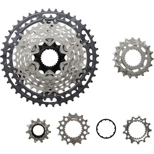 Shimano DEORE XT CS-M8200-12 rear cassette, 12-speed (9-45T)
