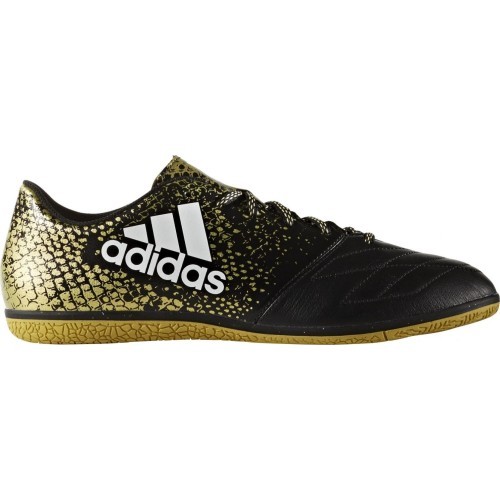 Adidas X 16.3 IN Leather Black BB4196 shoes