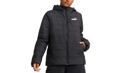 Женская куртка Puma Ess Hooded Padded, чёрная 848940 01
