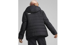 Женская куртка Puma Ess Hooded Padded, чёрная 848940 01