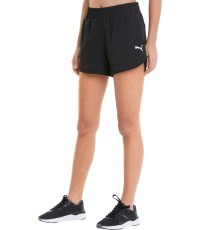 Puma Women's Shorts Active 4" Woven Black 586862 01