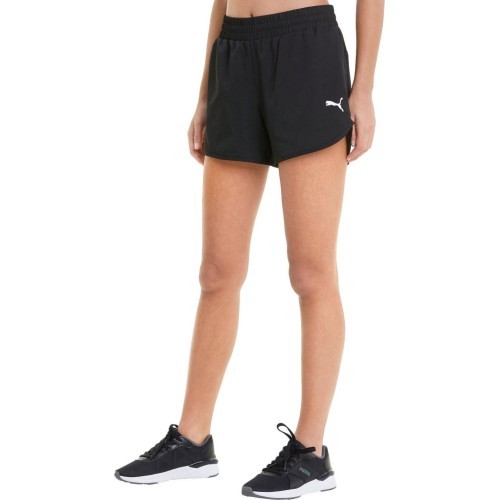 Puma Women's Shorts Active 4" Woven Black 586862 01