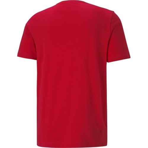 Puma men's cotton T-shirt ESS Small Logo Tee Red 586668 47