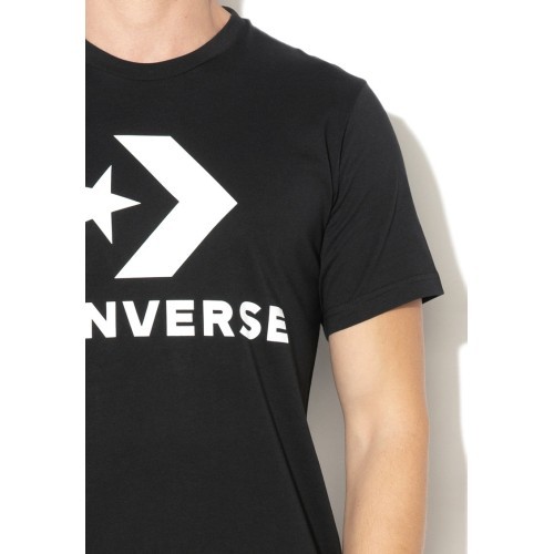 Converse Marškinėliai Star Chevron Tee Black 10007888 001