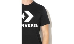 Футболка Converse Star Chevron Tee, чёрная, 10007888 001