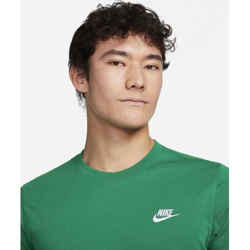 Мужская футболка Nike NSW Club Tee, зелёная, M, AR4997 365