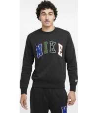 Nike Club Men's Sweatshirt Nk Club Bb Crew Letters Black FZ0879 010