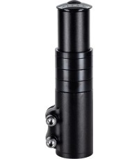 Vairo iškyšos paaukštinimas CONTEC // 1 1/8" - 67 mm, aliuminis (matinė juoda)