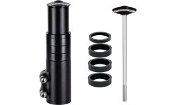 Vairo iškyšos paaukštinimas CONTEC // 1 1/8" - 67 mm, aliuminis (matinė juoda)