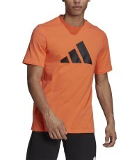 Мужская футболка Adidas M Fi Tee Bos, оранжевая
