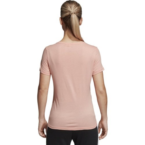 Adidas Three Stripes Blouse Pink White CV4572