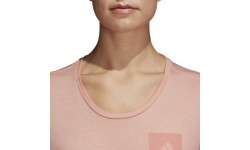 Adidas Palaidinė Three Stripes Pink White CV4572